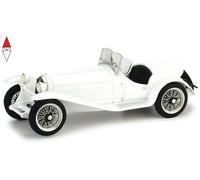 MODELLINO AUTO EPOCA STATICO BRUMM ALFA ROMEO 2300 1931 STRADALE BIANCO 1:43
