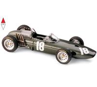 MODELLINO AUTO F1 STATICO BRM P57 GINTHER 1962 #18 ACCIDENT NETHERLANDS GP 1:43