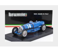 MODELLINO AUTO F1 STATICO BRUMM BUGATTI TIPO 19 TAZIO NUVOLARI 1934 #14 1/43