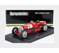 1:43 BRUMM Bugatti F1 Tipo 59 #28 Monaco Gp 1934 Tazio Nuvolari Red R174