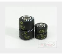 1:43 Brumm F1 Set Pneumatici Good Year E Cerchi Tyres And Wheels F100 Modellino