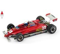 Brumm Modellino Auto 1:43 Ferrari 126 C2 D. Pironi #28 Vincitore GP San Marino 1982 BM0268CH