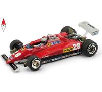 Brumm Modellino 1:43 Ferrari 126C2 #28 Mario Andretti - 3° GP Italia 1982 - con pilota R288-CH