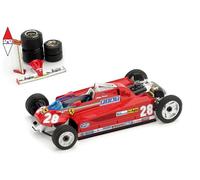 Brumm R368T FERRARI 126CK GP MONACO '81 PIRONI Modellino