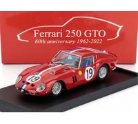 1:43 BRUMM Ferrari 250 Gto #19 Le Mans 1962 Jean Guichet Pierre Noblet R534