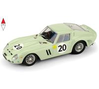 MODELLINO AUTO STATICO BRUMM FERRARI 250 GTO LE MANS 1962 IRELAND-GREGORY 1/43