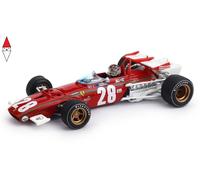 BRUMM 1/43 FERRARI 312B BELGIUM GP 1970 IGNAZIO GIUNTI FIGURE MODELLINO AUTO F1