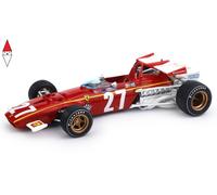 1/43 BRUMM - FERRARI - F1 312B N 27 BELGIUM GP 1970 JACKY ICKX R444-UPD-2024
