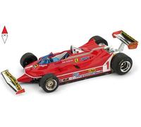 Brumm Modellino auto F1 Ferrari 312 T5 Jody Scheckter 1980 GP Argentina n.1 1:43 R574