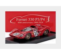 Brumm FERRARI 330 P 4 SPYDER N.20 24 H LE MANS 1967 AMON-VACCARELLA 1:43