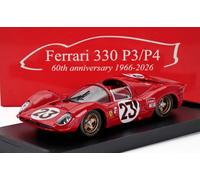 1/43 BRUMM - FERRARI - 330P4/P3 4.0L V12 SPIDER TEAM FERRARI SPA SEFAC N 23 R658