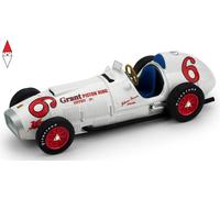 Brumm Modellino auto 1:43 Ferrari 375 F1 #6 Indianapolis GP 1952 J. Parsons Bianco R168