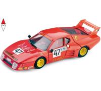 MODELLINO AUTO STATICO BRUMM FERRARI 512BB LM #47 LE MANS 1981 ANDREUT 1/43