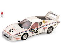 MODELLINO AUTO STATICO BRUMM FERRARI 512 BB #48 LE MANS 1981 SALOMON SCALA 1/43