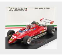 FERRARI 126C2 TURBO GP del BRASILE 1982 G.VILLENEUVE con PILOTA Brumm R593-CH