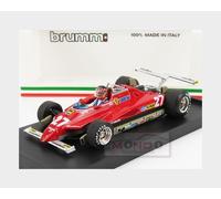 1:43 BRUMM Ferrari F1 126C2 #27 Usa Gp 1982 Gilles Villeneuve +Figure R272-CH