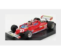 Ferrari126ck Turbo GP Italia 1981 Gilles Villeneuve #27 + Pilota 1:43 2005 BRUMM