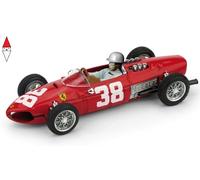 Ferrari 156 P. Hill 1961 #38 3rd Monaco Gp World Champion W/ Pilot 1:43 Model