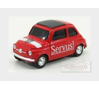 1:43 Brumm Fiat 500 Brums Austria Servus Griab Di 2018 Red BR062 Modellino