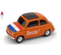 1/43 BRUMM FIAT 500 BRUMS OLANDA BIERTJE - T IS HIER SANTASTISCH
