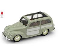 1:43 Brumm Fiat 500C Belvedere Open 1951 2 Tone Green R028-01 Modellino