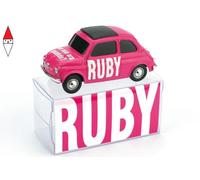 MODELLINO AUTO STATICO BRUMM DIECAST FIAT 500 RUBY MODELLISMO SCALA 1:43