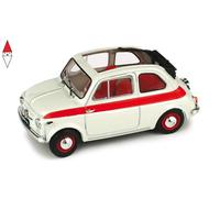MODELLINO AUTO EPOCA STATICO FIAT 500 SPORT APERTA 1957 MODELLISMO SCALA 1:43