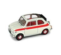 MODELLINO AUTO EPOCA STATICO FIAT 500 SPORT APERTA 1957 MODELLISMO SCALA 1:43