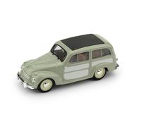 Fiat 500C Belvedere Tettino Chiuso Verde Chiaro 1951 1:43 Model R029-01 BRUMM