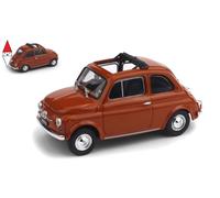 Brumm BM0454-14 FIAT 500 F 1965-72 APERTA ROSSO CORALLO CHIARO 1:43 Modellino