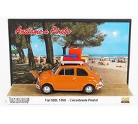 1/43 BRUMM - FIAT - 500L 1968 - TUTTI AL MARE - L'INCANTEVOLE PINETA S22/09