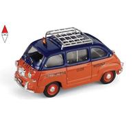 Brumm Modellino auto statico Fiat 600 Multipla ACI Modena 1956 Scala 1:43 BM0335