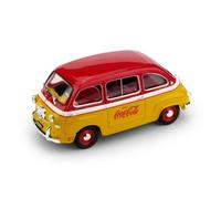 1:43 Brumm Fiat 600 Multipla Coca Cola 1960 R482 Auto Diecast Modellino
