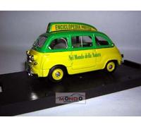 1:43 Brumm Fiat 600 Multipla Enciclopedia Motta 1956 R310 Auto Diecast Modellino