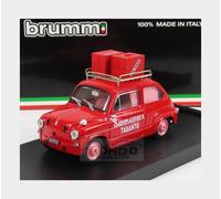 1:43 BRUMM Fiat 600D Sadomasosex Taranto 1960 La Mazurka 1975 R647