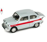 Brumm Modellino auto statico Fiat 850 Abarth TC Corsa 1966 Clienti Scala 1:43