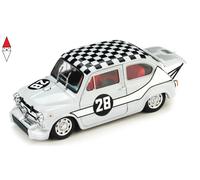 MODELLINO AUTO STATICO BRUMM FIAT 600 ABARTH 1000 #28 ZANDWOORT TROPHY 1/43