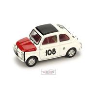 1/43 BRUMM - FIAT - 500 595 ABARTH N 108 TROFEO ITALIANO TURISMO WINNER R479