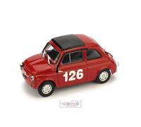1:43 Brumm Fiat Abarth 595 Vallelunga 1965 Pinto R480 Auto Diecast Modellino