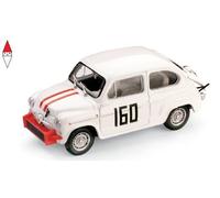 Brumm Modellino auto Fiat Abarth 850 TC Piave S. Stefano 1962 Scala 1:43 1999