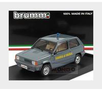 MODELLINO AUTO STATICO BRUMM FIAT PANDA 45 1980 GUARDIA DI FINANZA SCALA 1/43