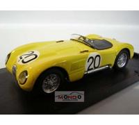 MODELLINO AUTO STATICO BRUMM JAGUAR C #20 LE MANS 1953 LAURENT-DE TORNACO 1/43