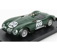 1:43 Brumm Jaguar C-Type Xk-120C 3.4L S6 #22 24H Le Mans 1951 Moss Fairman R356B
