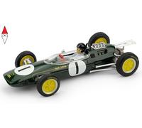 1/43 BRUMM LOTUS 25 J.CLARK 1963 N.1 WINNER BELGIO GP WORLD CHAMPION + PILOTA