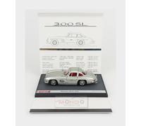 1:43 BRUMM Mercedes Benz 300Sl Coupe Gullwing (W198) 1954 Silver BMS1919