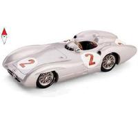 Brumm Modellino auto statico Mercedes W196C #2 GP Gran Bretagna 1954 Kling Scala 1:43