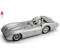 MODELLINO AUTO STATICO BRUMM MERCEDES W196C MONZA TEST 1955 MOSS SCALA 1/43