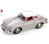 Porsche 356 Hard Top 1952 Argento Silver 1:43 Model R314-02 BRUMM