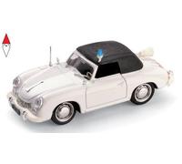 MODELLINO AUTO EPOCA STATICO BRUMM PORSCHE 356 POLIZIA OLANDESE 1952 SCALA 1/43
