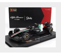 1:43 BURAGO Alfa Romeo F1 C43 #24 Monza Italy Gp 2023 Zhou BU38086-24-VET